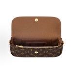 LOUIS VUITTON WALLET ON CHAIN IVY 法棍包⼿提单肩包  棕⾊